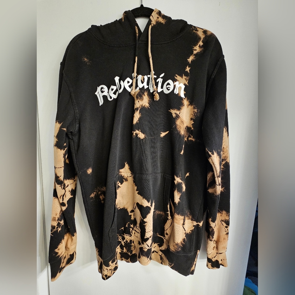 Rebelution tie die hoodie